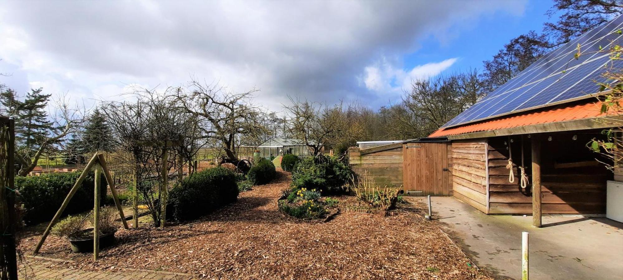 Appartement 2 Met Terras Aan De Tuin Van Op De Roemte Baflo Екстер'єр фото